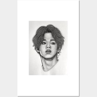 Jimin 3 Posters and Art